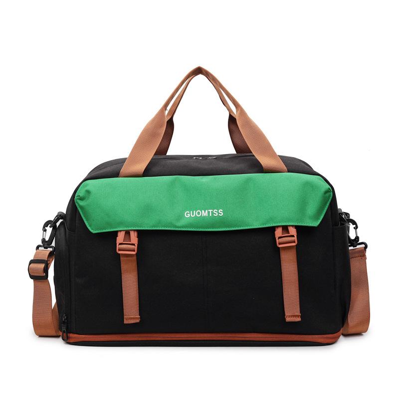 Expanding Dry And Wet Separate Luggage Bag With Shoe Bin Short-distance Travel Bag Travel Lightweight Sports Fitness Bag