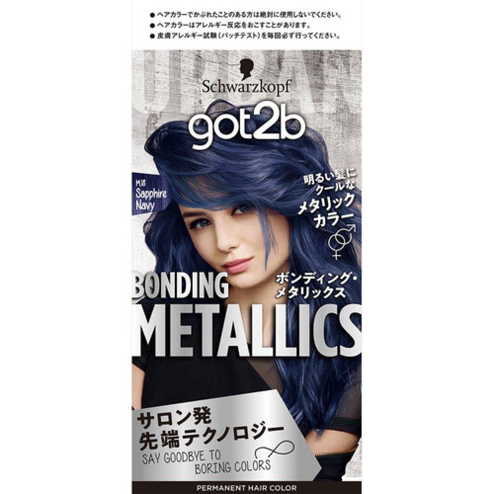 

Got2b Bonding Metalics Краска для волос Сапфирово-синий 1 упаковка
