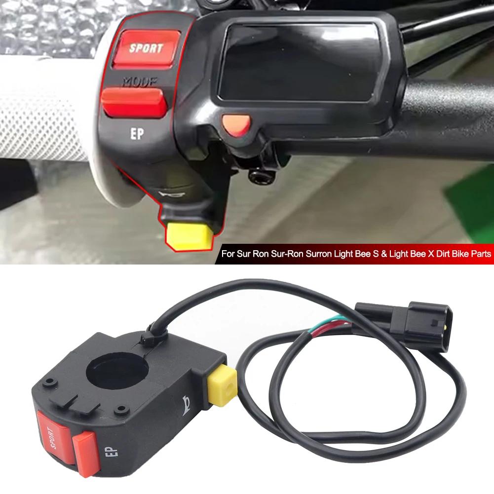 Motorrad Scheinwerferschalter Hupe SPORT/EP Bedienschalter für Sur Ron Sur-Ron Surron Light Bee S & Light Bee X Dirt Bike Teile