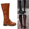 Plus Size Shoes for Women 36-43 Spring Autumn Women Platform Comfortable Warm Non-slip Mid-calf Boots Casual Women Footwear