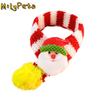New Year Accessories Elk Puppy Kitten Christmas Scarf Snowman Santa Claus Pet Color Blocked Scarf Cute Funny Cat Scarf Winter