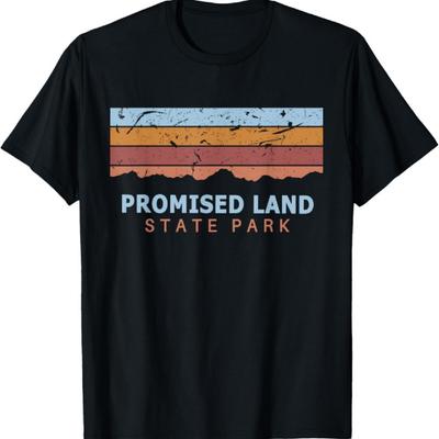 Promised Land State Park Pennsylvania Retro Cool T-Shirt