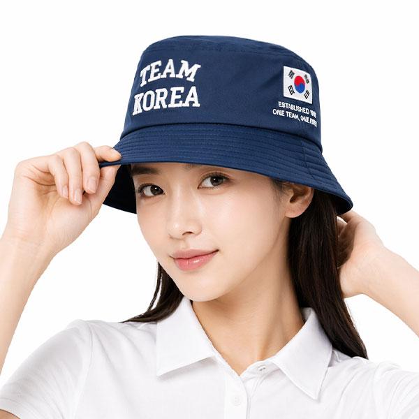 AVAVE Team Korea Taegeukgi National Team Golf Cap Bucket Hat Navy
