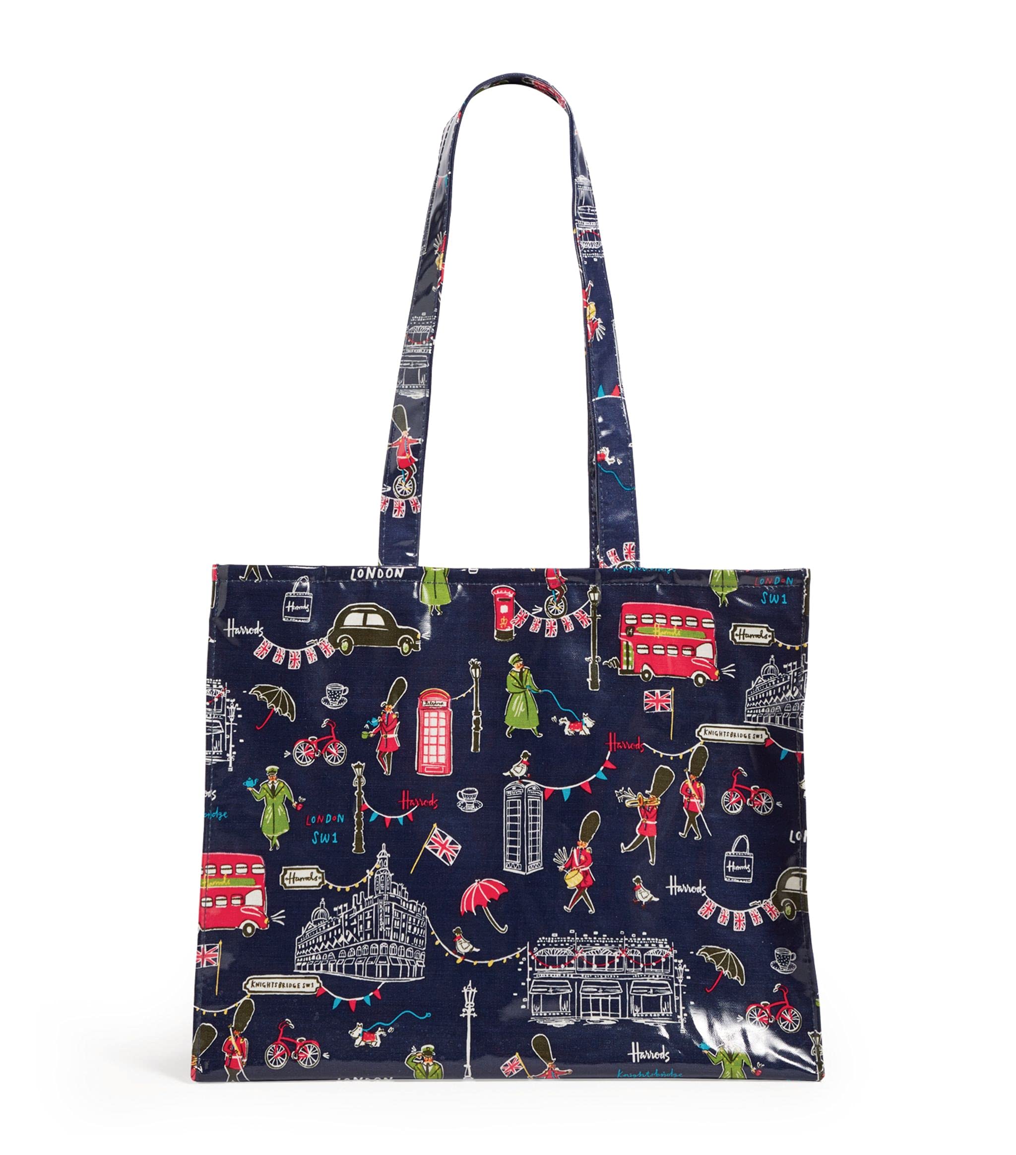 

Harrods London SW1 2021 New Model Tote Bag Shoulder (Horizontal Bag) [Used]