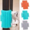 Rubber Self Grooming Tool Easy To Install Pet Grooming Brush New Cat Wall Comb  Home Use
