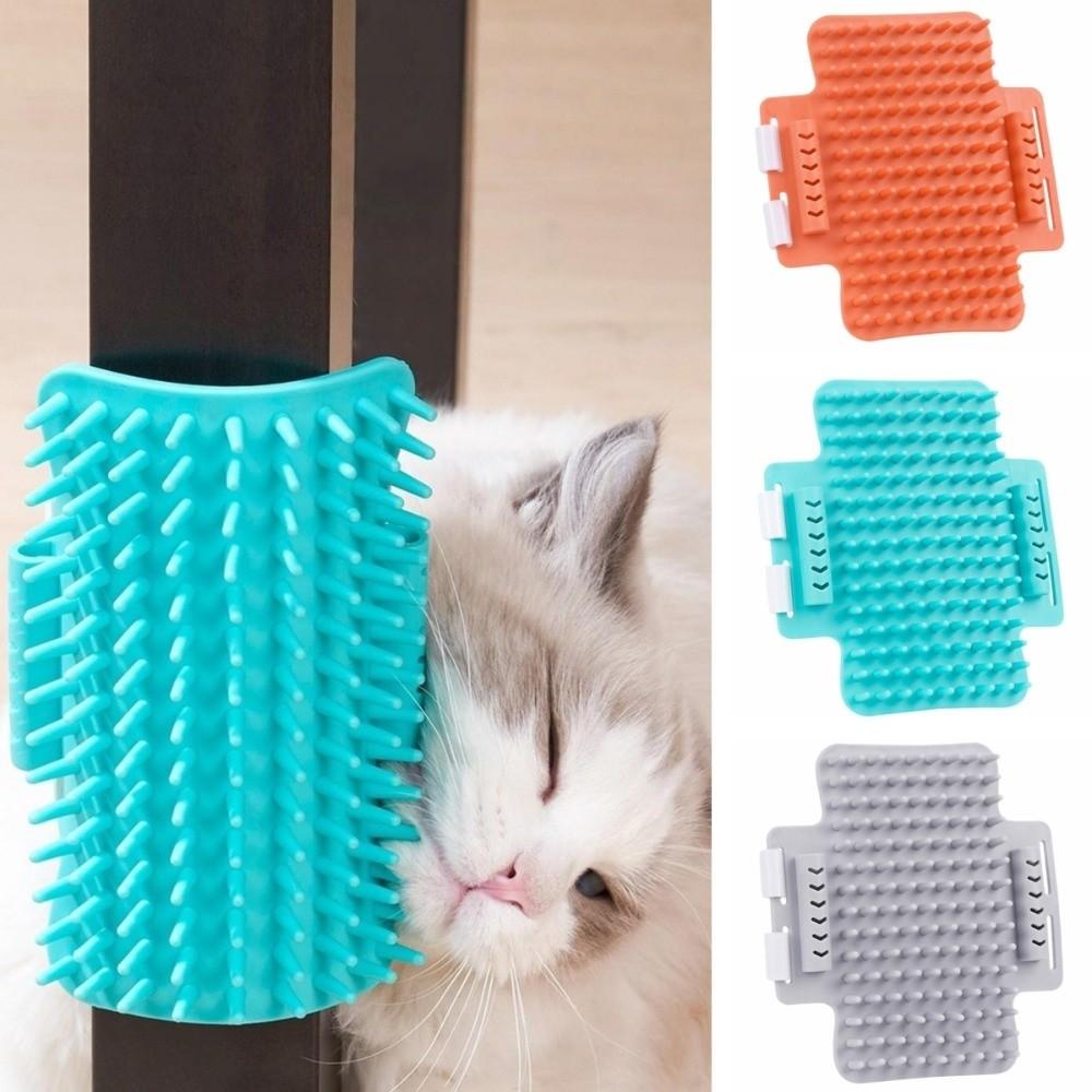 Rubber Cat Wall Comb Easy to Install Cat Hair Remover New Self Grooming Tool  Home Use