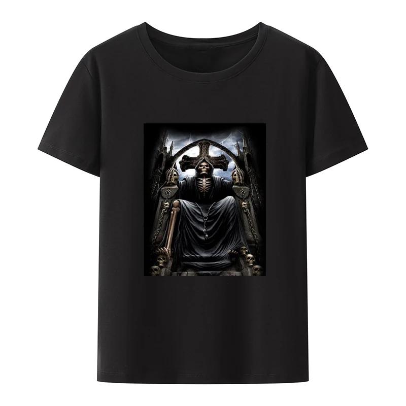 

Cool Anime Skul The Born To S Forced 2 Wipe Print O-Neck TShirt Clothes Men Clothing Koszulki Loose Man Short Sleeve T-shirt S