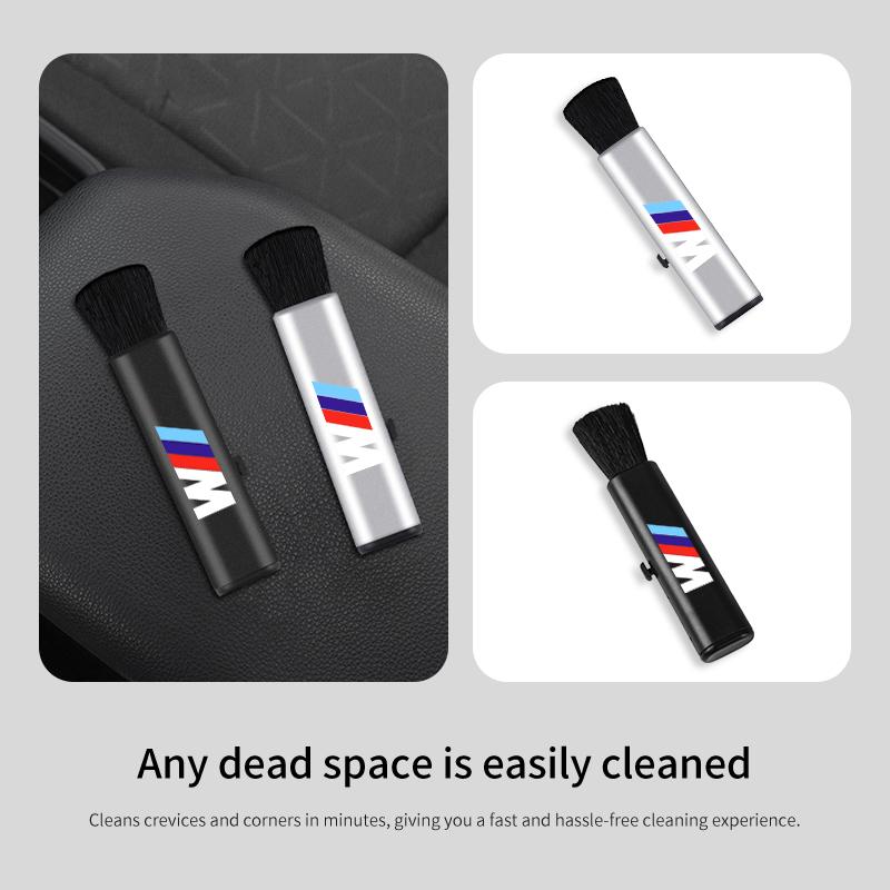 HVHE9 Car Outlet Cleaning Air-Conditioner Tool Multifunct Dust Brush For BMW M Performance Alpina M3 M5 M6 X1 X3 X4 X5 G20