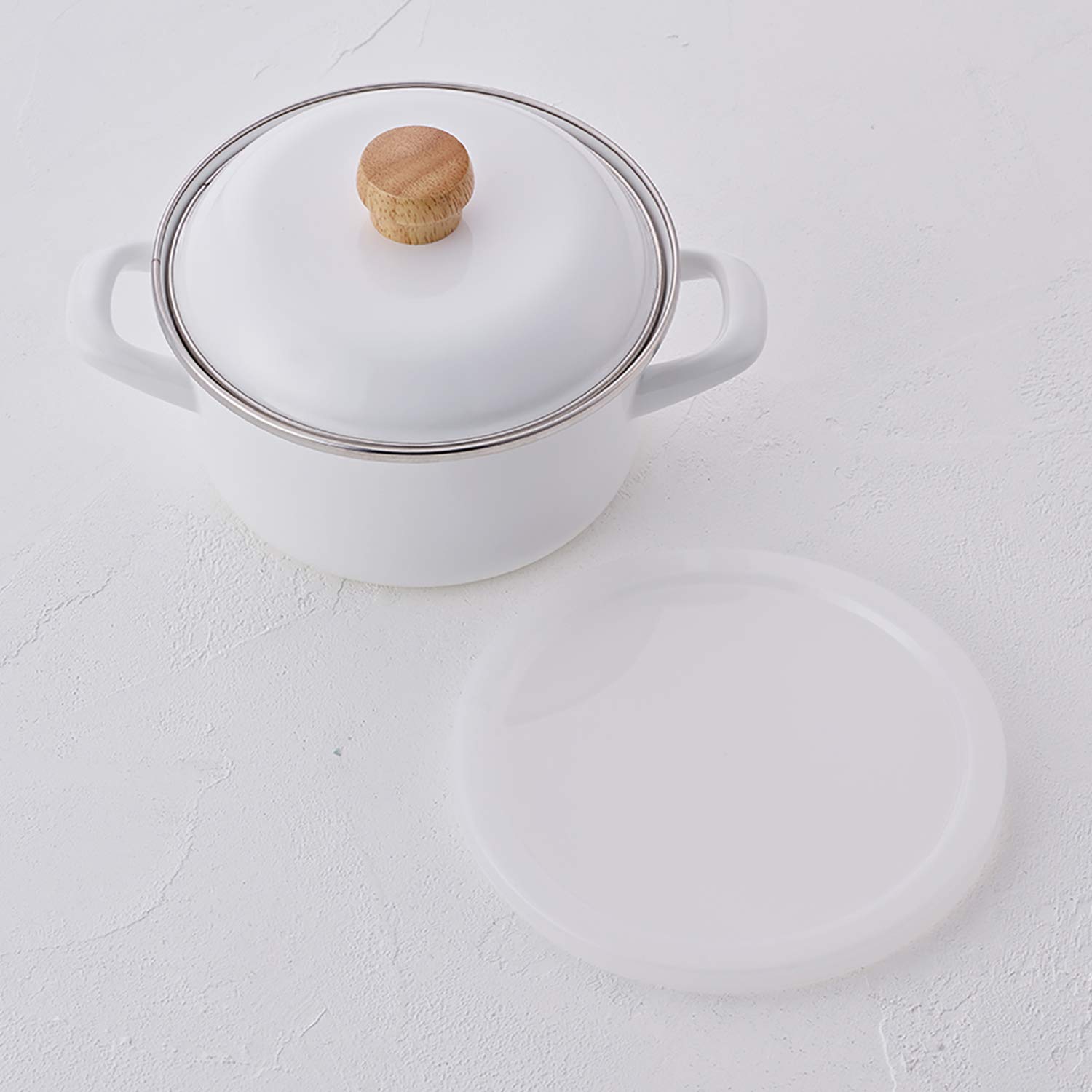 

Fuji Enamel Mini Series (15cm Casserole, White)