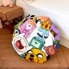 Adventure Time  Pattern, Automatic Folding Umbrella, Portable and Foldable Design, 8 Ribs, a Christmas or Birthday Gift.