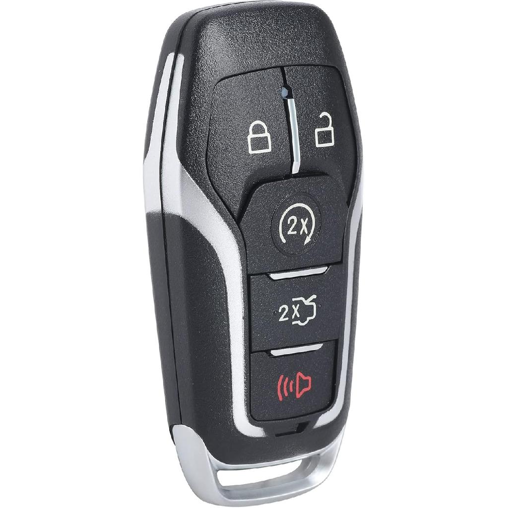 Remote Key Fob Case Shell Cover Replacement for Ford Edge/Explorer/Fusion/Mustang for Lincoln MKZ/MKC/MKX(FCC ID:M3N-A2C31243300 P/N:164-R7989) 5