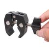 Super Crabbing Clamp With 1/4inch 3/8inch Thread Hole Cold Shoe Mount Arm For Monitor Stand Led Video Light Clamp