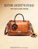 Women's 2025 Spring Retro Crossbody Boston Pillow Handbag