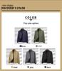 Live Broadcast Versatile Men's Jacket: Stand Collar Coat for Spring, Autumn, Winter - Suitable for Middle-aged and Young Men, Loose Fit.