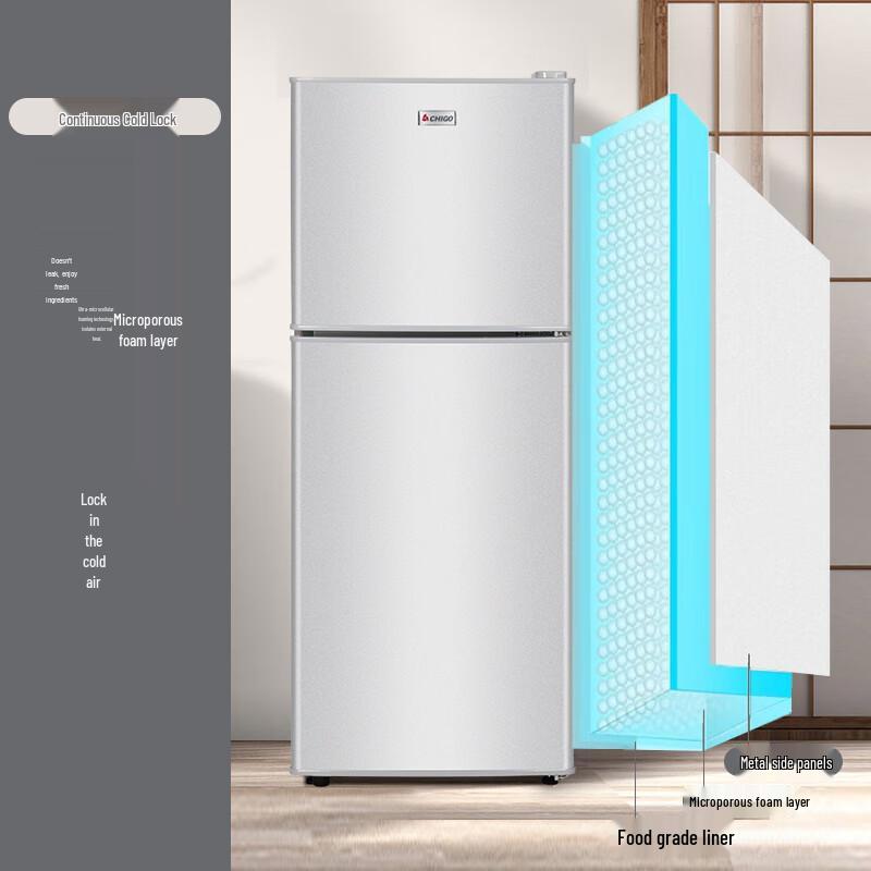 Chigo Compact Refrigerator with Freezer
