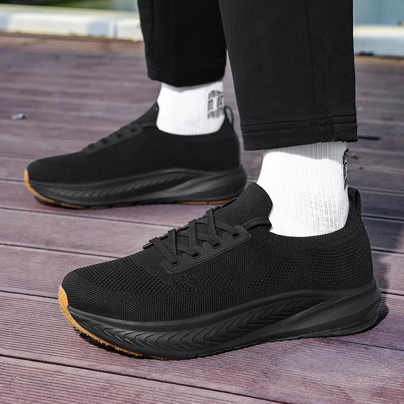 Fashion Outdoor Running Shoes Men Casual Shoes Breathable Lightweight Soft Zero Drop Sole Barefoot Wide-toed Shoes Men Sneakers