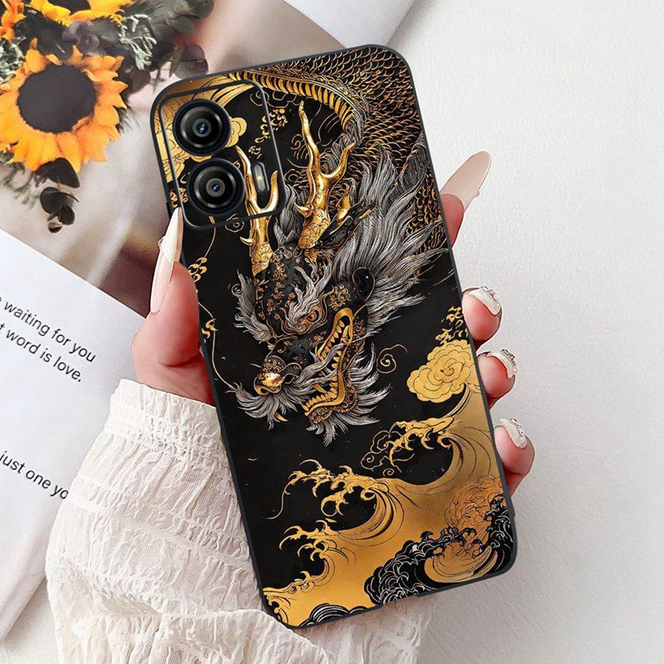 Fashion Painting Case For Motorola Moto G53 G73 Soft Silicone TPU Phone Cases For MOTO G53 G73 5G Back Covers Bumpers