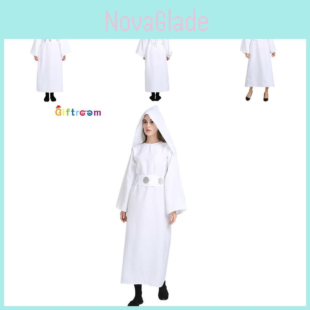 Princess Leia Cosplay Costume For Women Perfect For Halloween And Masquerade Parties