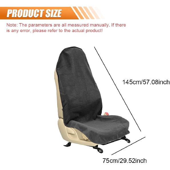 Waterproof Car Seat Cover Towel, Non-Slip Car Seat Protector for Gym Workouts, Running, Swimming, Beach & Hiking, Universal Sweat Towel Cloth for