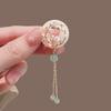 New Style Ancient Style Cheongsam Brooch Break Pressure Temperament Safe Buckle Pin Hanfu Bamboo Tassel Accessories