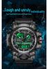 Sanda Dual Display Multifunctional Fashion Watch for Students