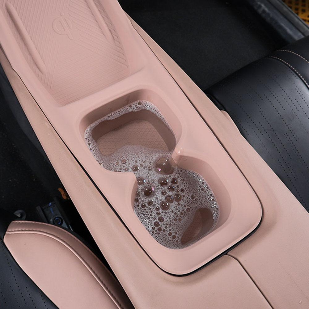 Central Console Silicone Wireless Charger Pad For BYD SEAGULL Dolphin MINI 2023 2024 Interior Modification Accessories
