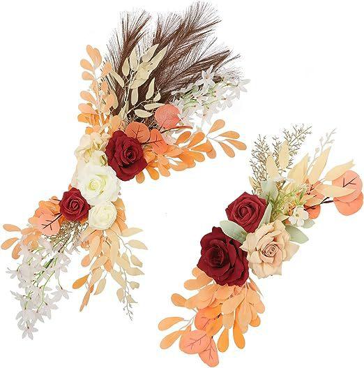 Artificial Flowers, Artificial Flowers, Rose Rows, Wedding Arches, Flowers, Flowers, Mirrors, Front Flowers, Door Decorations