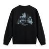 Li Ning Sports Lifestyle Series High Street American Vintage Fashion Versatile Comfortable Casual Simple Loose Crew Neck Pullover Sweatshirt AWDV377-1