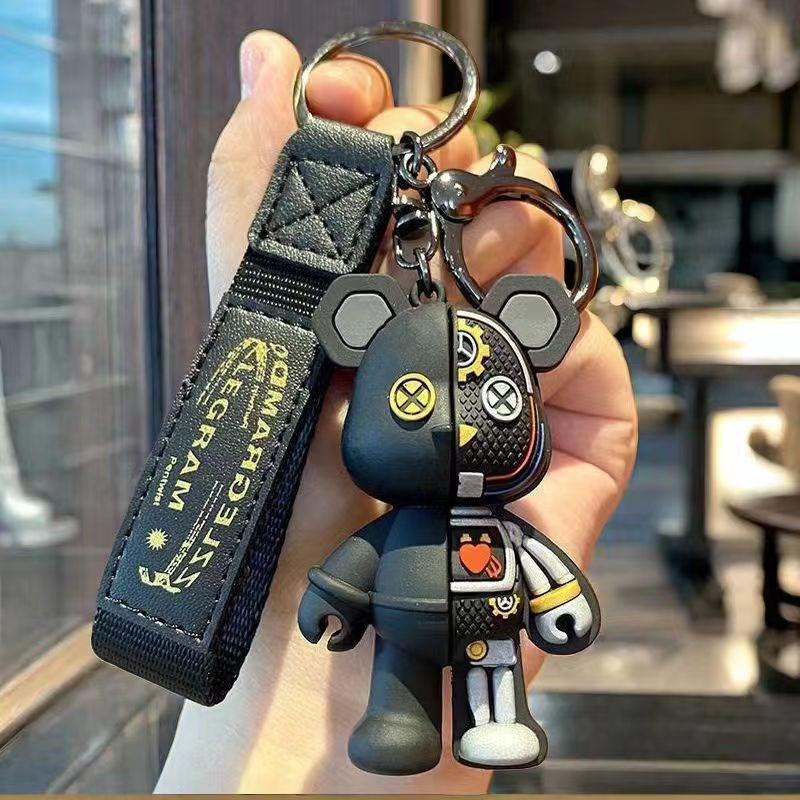 

Креативный брелок Медведь: Механический, Полуанатомический Дизайн для Автомобилей, Рюкзаков, Пар и Маленьких Подарков.