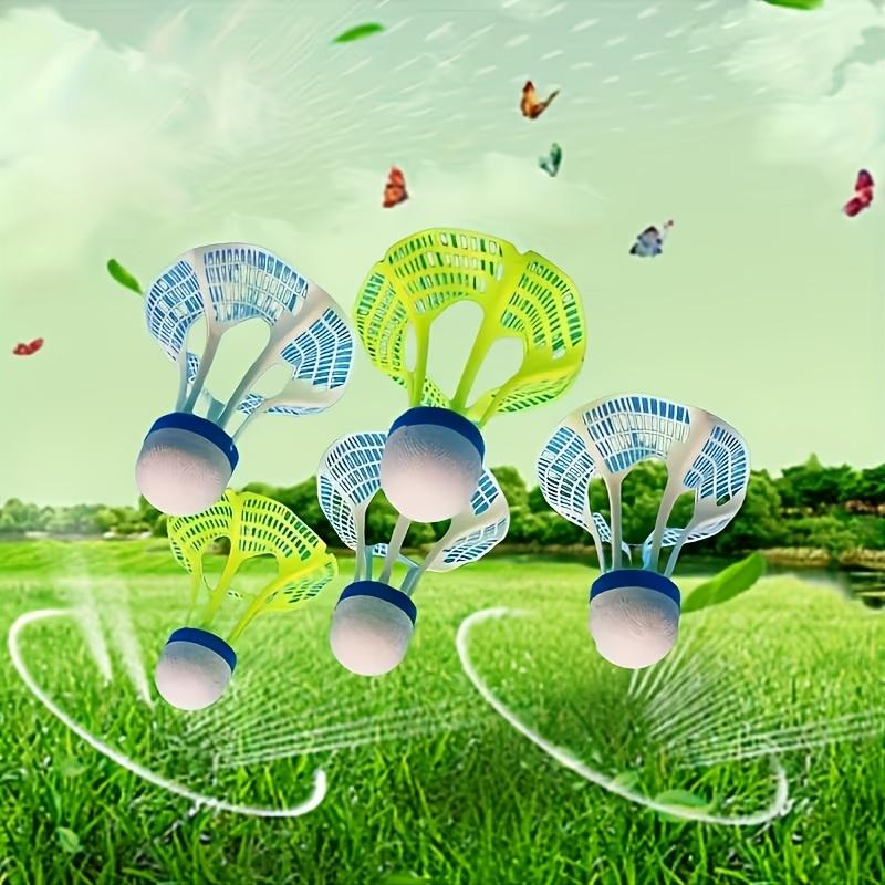 8pcs, Wind-Resistant Badminton Shuttles, Nylon Material, Wind-Resistant And Durable, Designed to Withstand Wind And Impact
