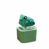 Squeeze Clicking Pressure Relief Toy Croaking Frog Button Press Click Keyring  Kids Gift