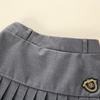 Montagut Girls' High-Waist Pleated Summer Skirt