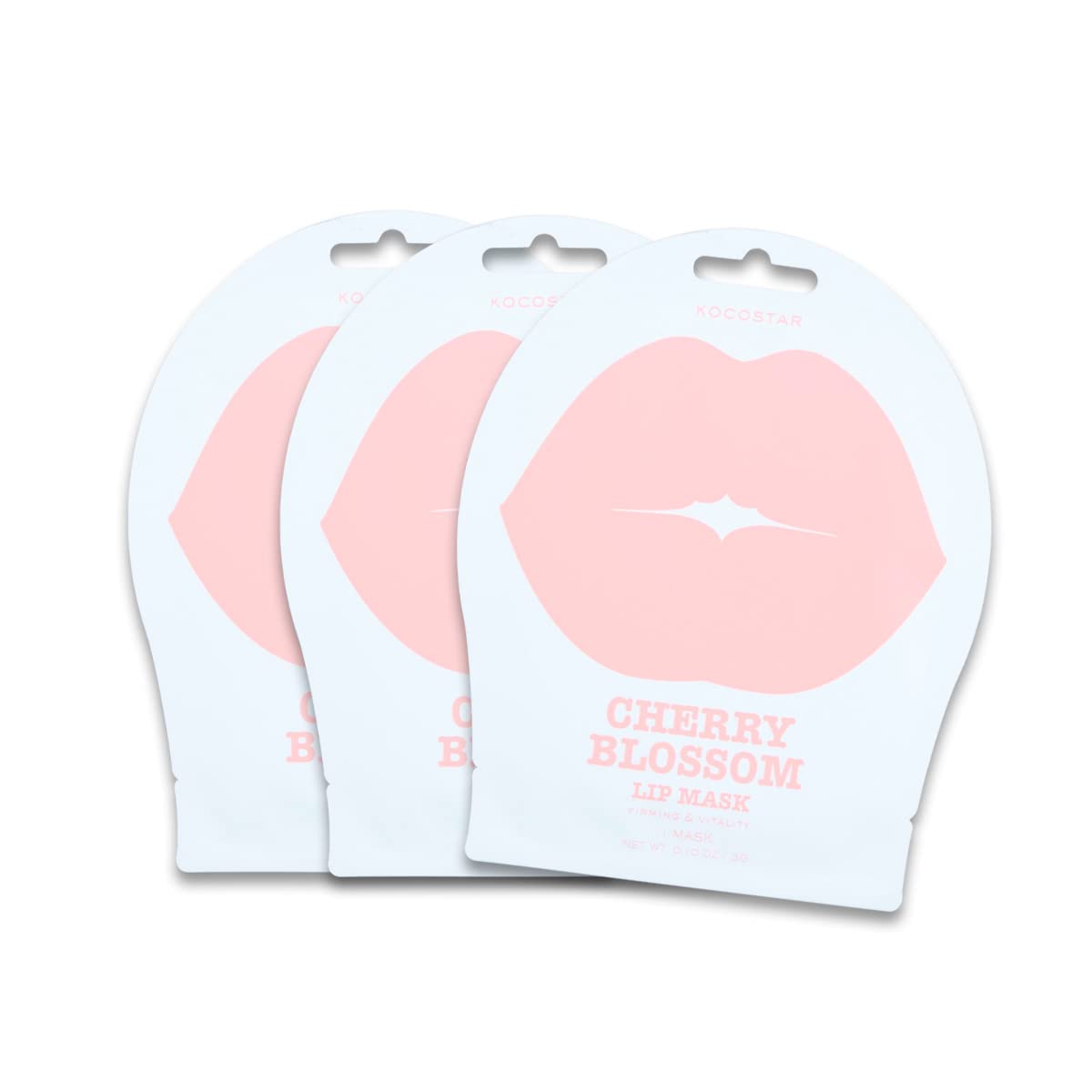 

KOCOSTAR Cherry Blossom Lip Mask 3 г x 3 пакета набор Lip Pack Lip Pack Lip Care Dry Lips Moisturizing Lip Care Hydrogel Korean Cosmetics Face Mask Beauty