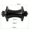 Lightweight Folding Bike Front Bearing Bicycle Wheel Part Aluminum Alloy Hub