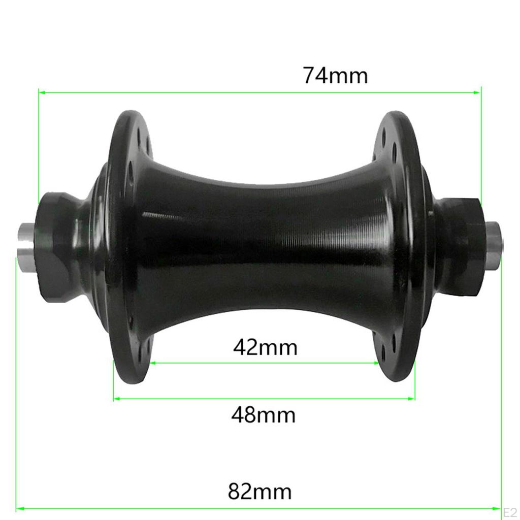 Lightweight Folding Bike Front Bearing Bicycle Wheel Part Aluminum Alloy Hub
