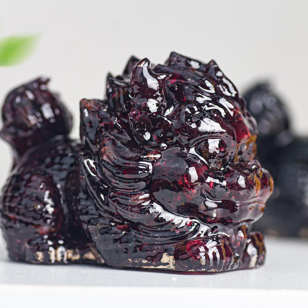 Resin Crystal Feng Shui Figurine For Home Office Decor Gift Idea