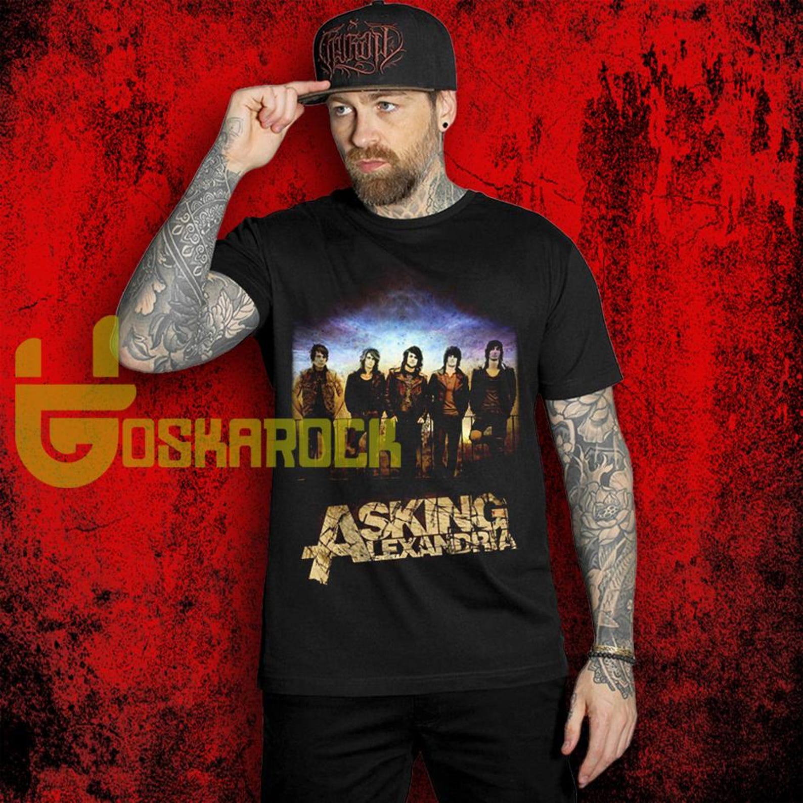 Asking Alexandria Band T shirt, Retro Heavy Metal Merch Shirt, Music Unisex T shirt 4XL