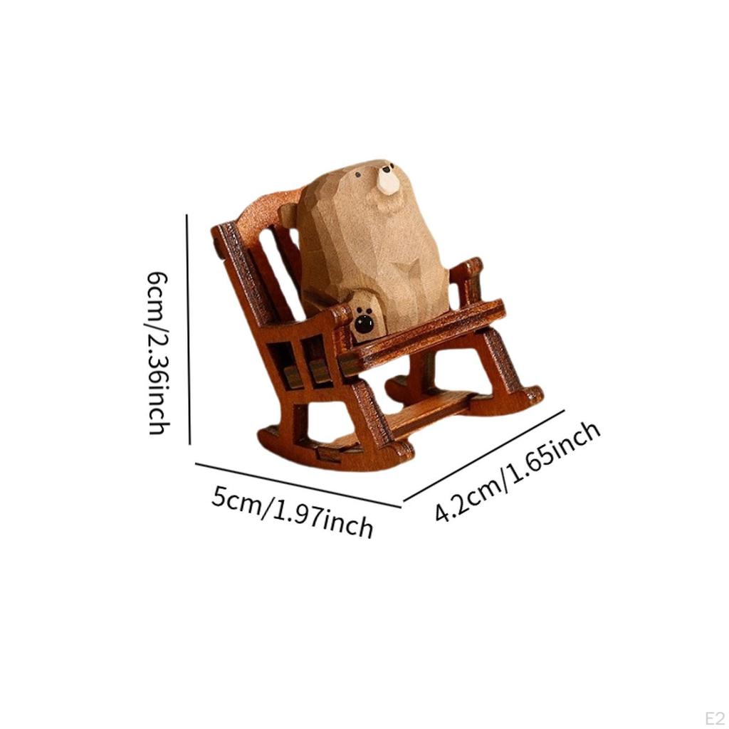 Figurine Animale în Balansoar pentru Decor Acasă și Cadouri