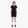 [Amy Winehouse] Pocket Detail Pique Dress - Black Afpf2519107-102