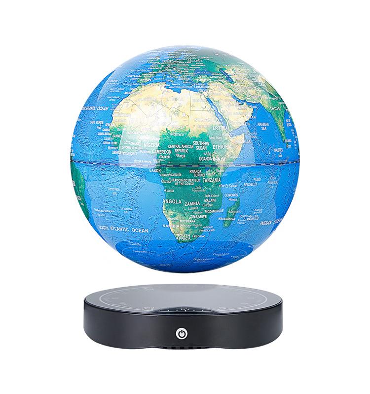 20cm Magnetic Levitation Globe with English-Chinese AR - Teacher Recommended Educational Tool чёрный