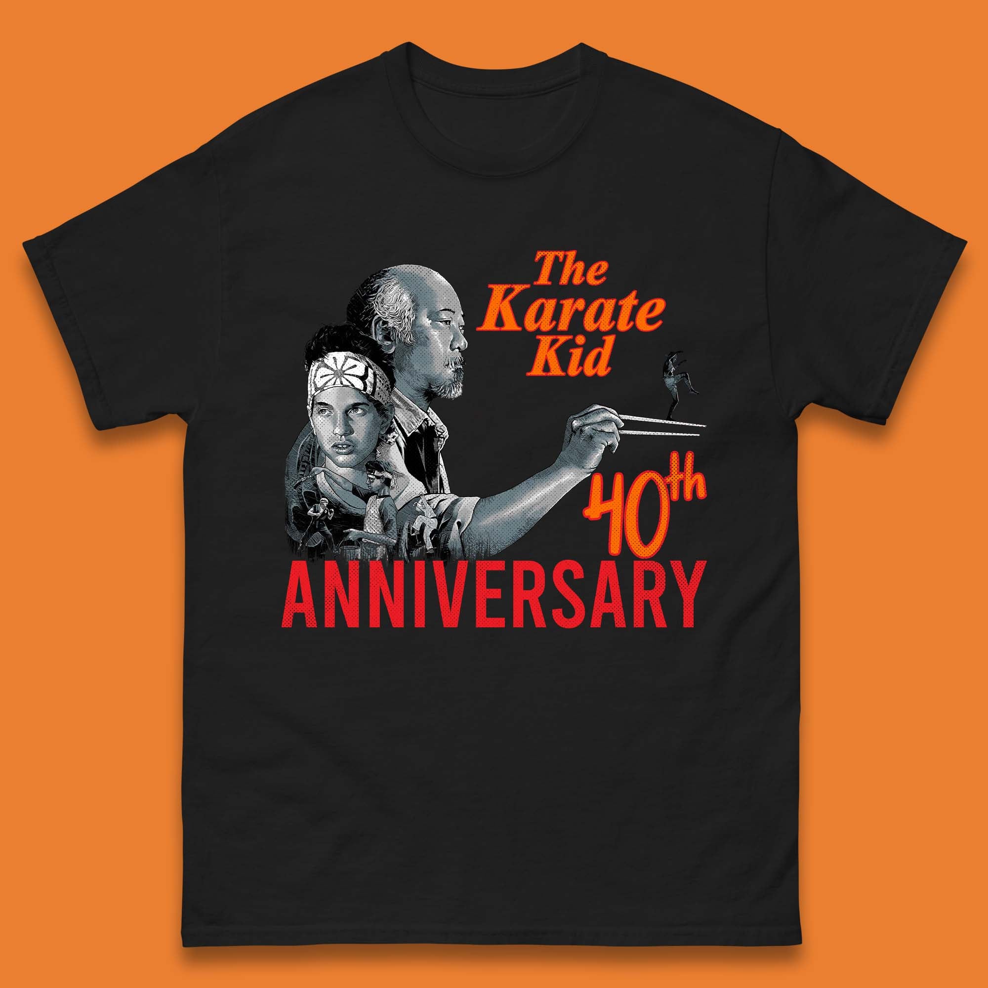 The Karate Kid 40th Anniversary Unisex T-Shirt Womens Tops Tees 3XL