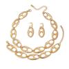 Ashion Schmuckset Halskette Armband Ohrringe für Frau