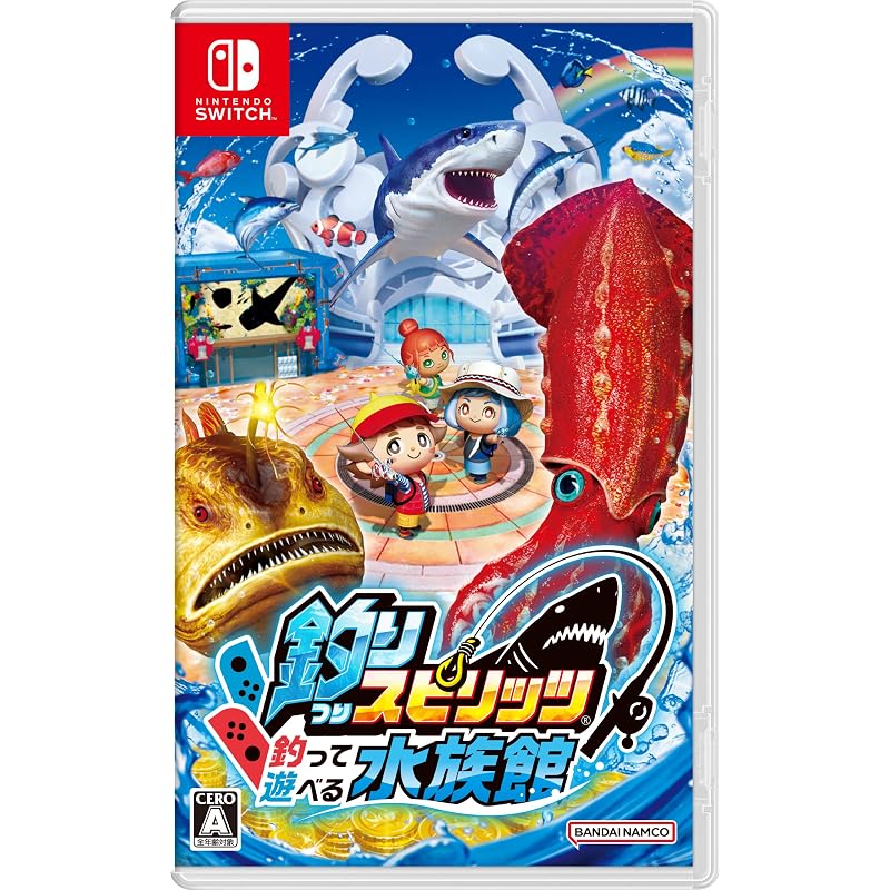 Fishing Spirits: Aquarium Where You Can Fish and Play - Switch