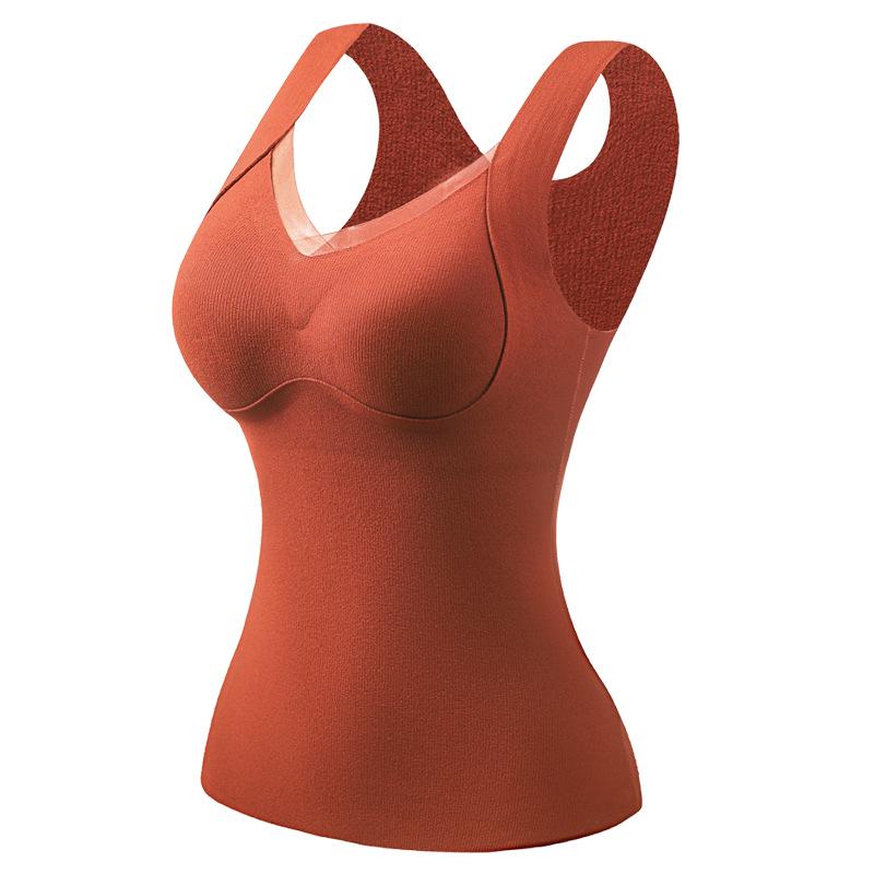 Damen Thermo-Weste mit integrierten BH-Cups