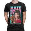 T-shirt 100% Cotone David Hasselhoff da Uomo Spiaggia Vintage Magliette Comode Harajuku Oversize Top in Saldo