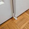 4pcs Plastic Material Cabinet Sliding Door Guide Wear-Resistance Rounded Corner Sliding Closet Door Guide Durable Universal Fit