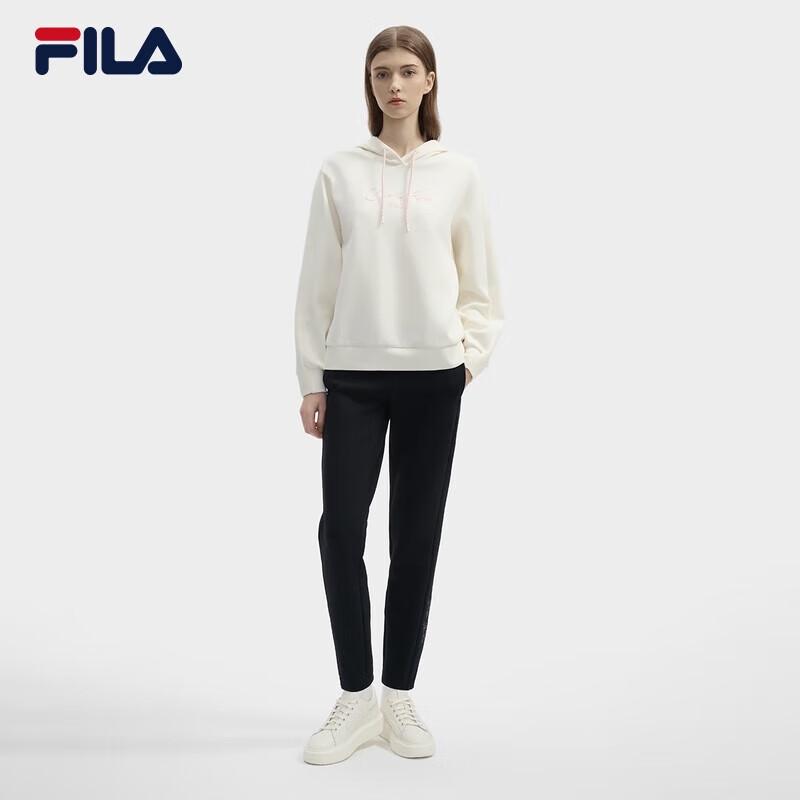 FILA Women s 2024 Winter Hooded Knit Sweatshirt L