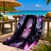 Butterfly Nezuko Fantasy Beach Towel Microfiber Beach Towel, Lightweight and Quick-Dry, for Summer Travel, Swimming Pool Fan Birthday Gift