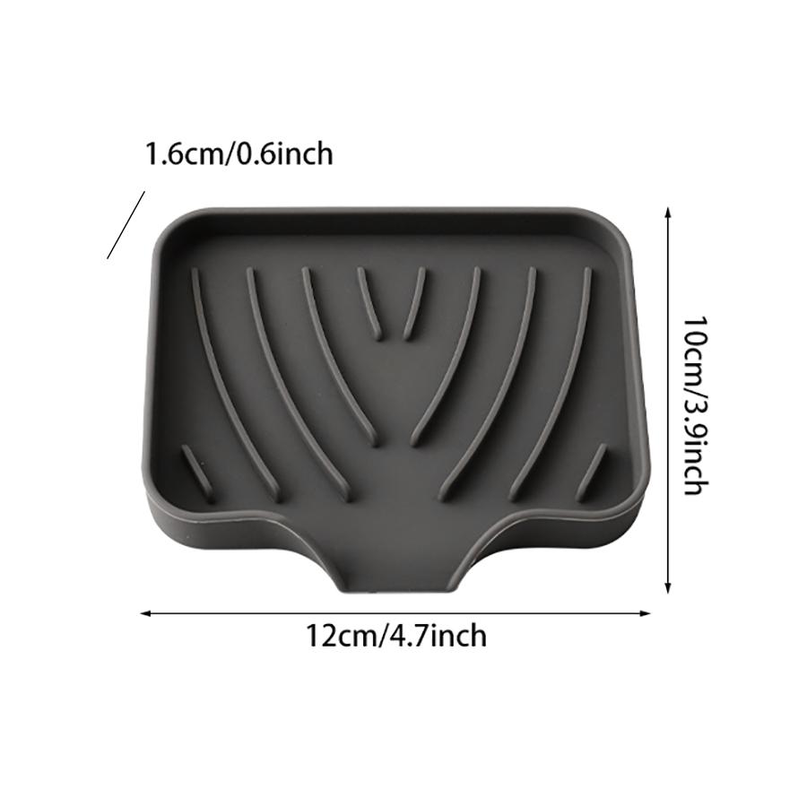 

Силиконовый кухонный коврик, коврик для слива в раковину, кухонный лоток для столовых приборов, тип отвода воды, ненабивная мыльница, хранение для ванной комнаты