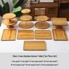Jingchengwen Wooden Forest Style Dessert Display Set